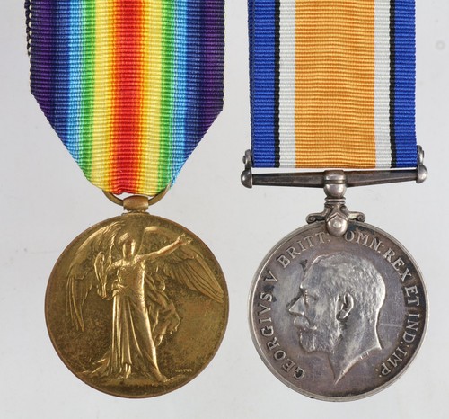 World war medal pair british - world,