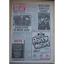 FINE YOUNG CANNIBALS BRUM BEAT #67 MAGAZINE JAN 1986 FYC COVER STORY UK