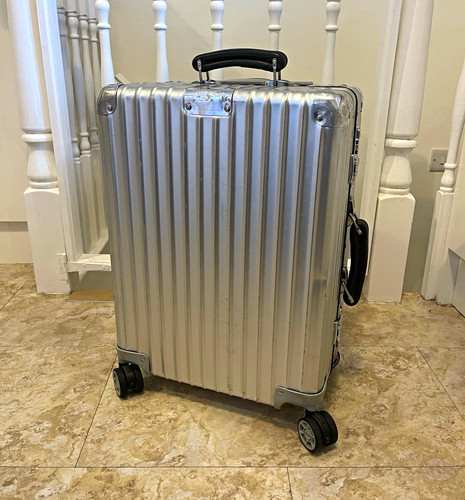 Rimowa silver aluminium hard - aluminium,