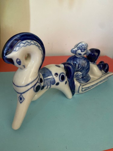 Vintage russian gzhel style - russian,