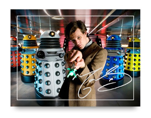 Matt smith signed memorabilia - matt,