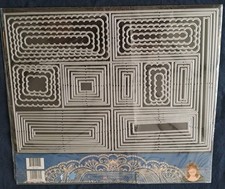 Tattered Lace ETL35, Double Side Stepper Dies. Over 46 Dies In Total