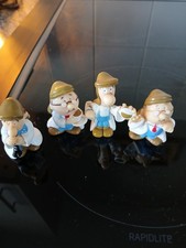 Tetley Tea Folks Figures X 4