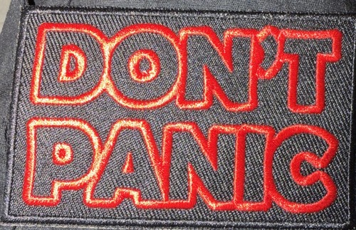Retro the hitch hikers guide - hitch,