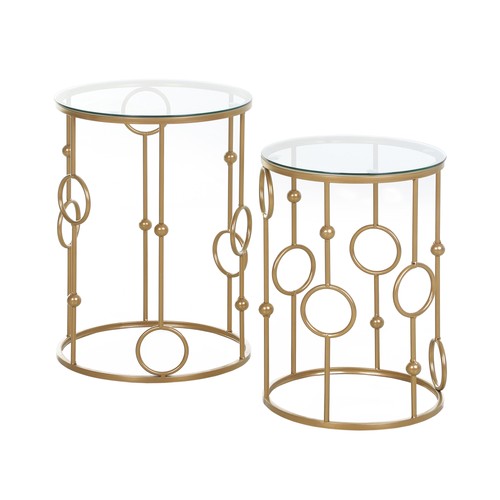 Homcom set nesting coffee - homcom, of