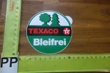 Old Sticker Gas Station Vintage Texaco Gasoline Super Unleaded