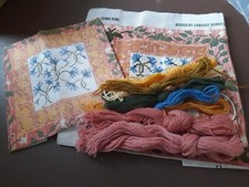 2 x Ehrman Tapestries "Venus Robe" - Candace Bahouth -  1 new-1 started - Rare?