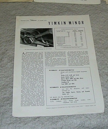 Yimkin minor autocar - yimkin,