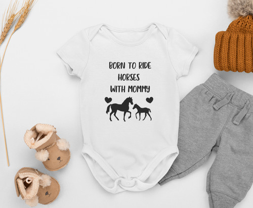 Born ride horses with - born,