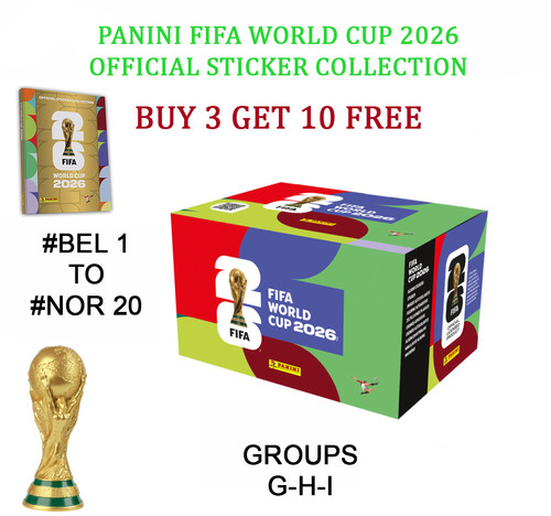 Panini world cup 2026 sticker - world,
