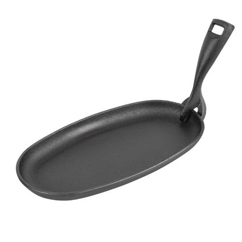 Olympia cast iron sizzler pan - sizzler,