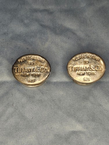 Tiffany oval cufflinks - tiffany,
