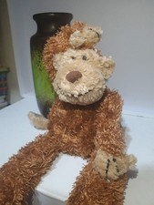 Retired Jellycat Junglie Monkey OLD Version. Soft Plush And Cuddly