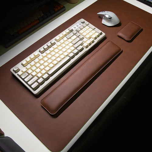 Waterproof leather desk pad - pu,