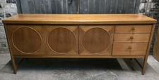Mid Century Teak 1960s Nathan Circles Sideboard
