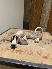 Loafer Basset Basset Hound Figurine Country Artists 01747 Pottery Collectable