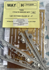 O GAUGE WAYOH COACH BOGIE KIT
