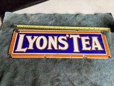 old lyons tea Enamel