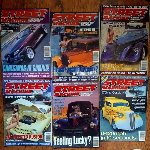 Street machine magazine bundle - machine,