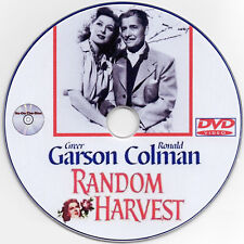 Random Harvest (1942) Greer Garson Ronald Colman Black & White Movie Film On DVD