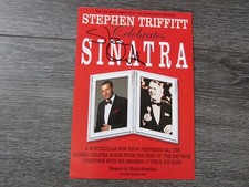 Stephen Triffitt Celebrates Frank Sinatra Hand SIGNED Tour Dates Theatre Flyer