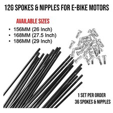 E-bike Hub Motor Spokes and