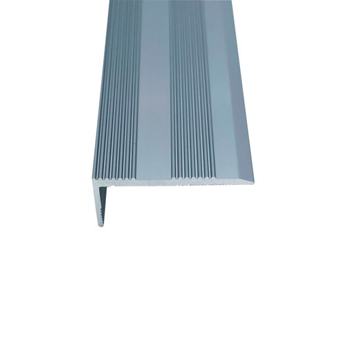 Aluminium stair edging - aluminium, self