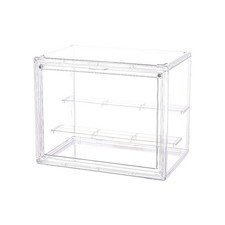 Model Display Case Clear Display Case with Shelves Showing Cabinet Display Box