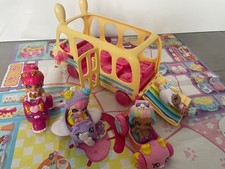 Kindi Kids Minis School Bus And Marsha Mello Figure, Kate's Airplane , 