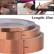 25m adhesive copper slug - slug, tape