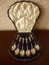 SHELL CASED SET OF 6 STERLING