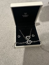 Warren James Jewellery Heart Set