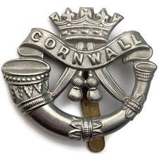 Original Duke of Cornwalls Light Infantry DCLI (Cornwall's) Regiment Cap Badge