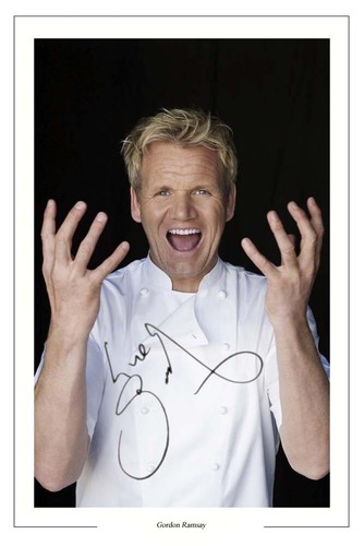 Gordon ramsay signed - ramsay,