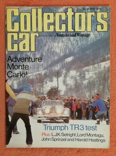 Collector car march - car, 1980