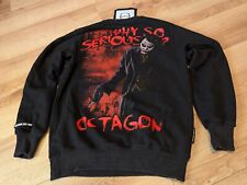 MENS M Cage Fighting Jumper MMA UFC style Top Official Octogon Graphic *RARE