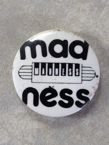 Vintage madness pin - vintage,