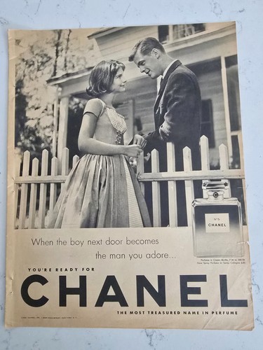 1961 chanel perfume boy - 5,