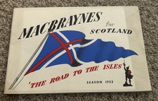 1952 macbraynes for scotland - 1952,