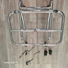 Cuppini Vespa Chrome Front Rack PX, T5, V50, PV125, ET3, Vespa Rally, Sprint, TS