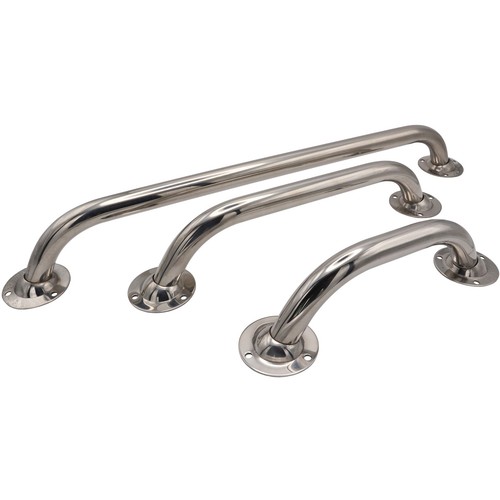 Stainless steel grab handle - steel,