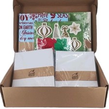 Create And Craft Fabulously Festive Christmas Card Kit DIY Papercraft Set New