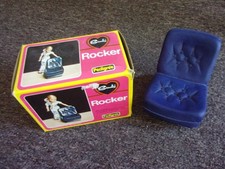VINTAGE SINDY BLUE ROCKER CHAIR BOXED~UK BIDS ONLY