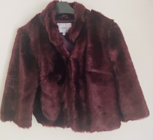Coast ladies faux fur shrug - coast,