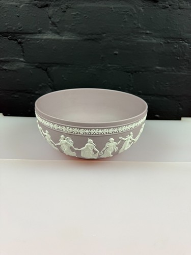Wedgwood lilac white jasper - white,