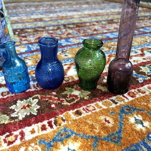 Set small colored glass - set,