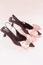 PRETTYLITTLETHING Black Satin