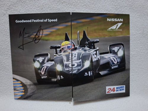 Coa signed marino franchitti - marino,