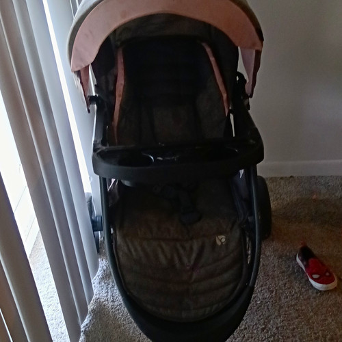 Gray pink black wheel - gray/pink/black, single