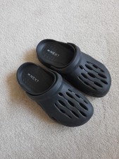 NEXT Black Plastic Sandals